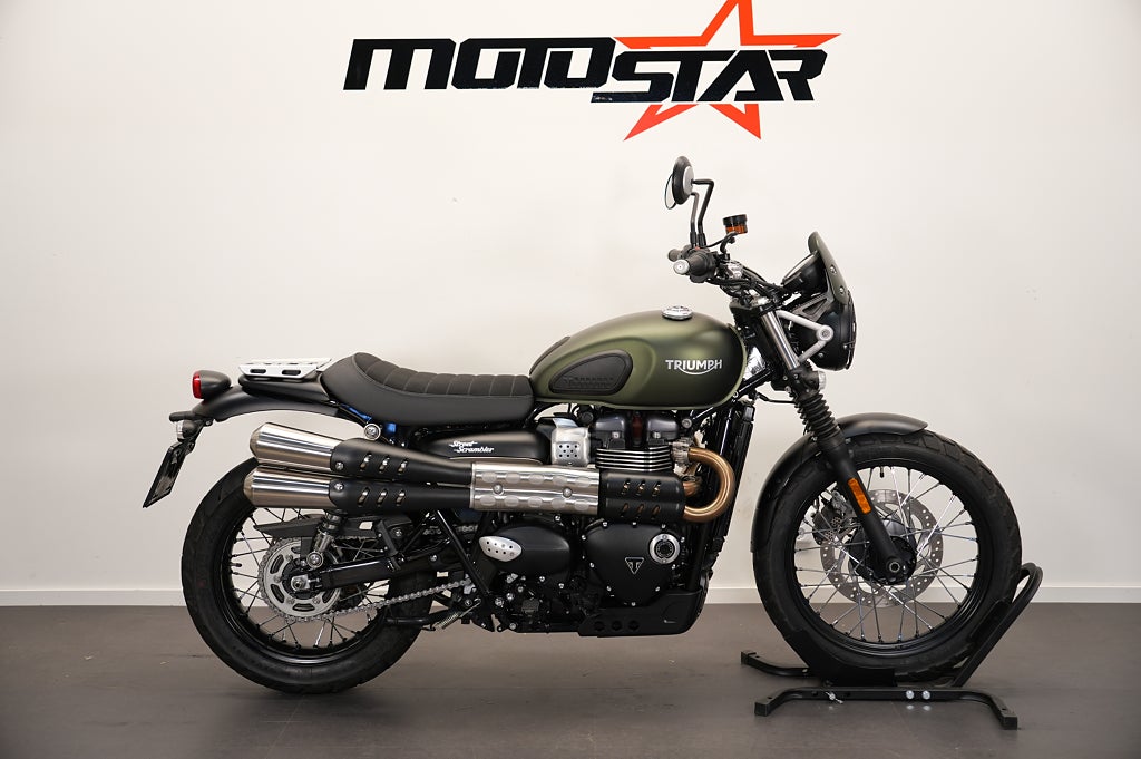 Triumph STREET SCRAMBLER 900 Mycket godis