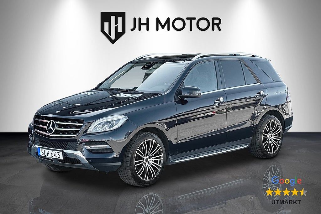 Mercedes-Benz ML 250 4MATIC 7G-Tronic 204hk DVÄRMARE/Panorama/Drag/Nav