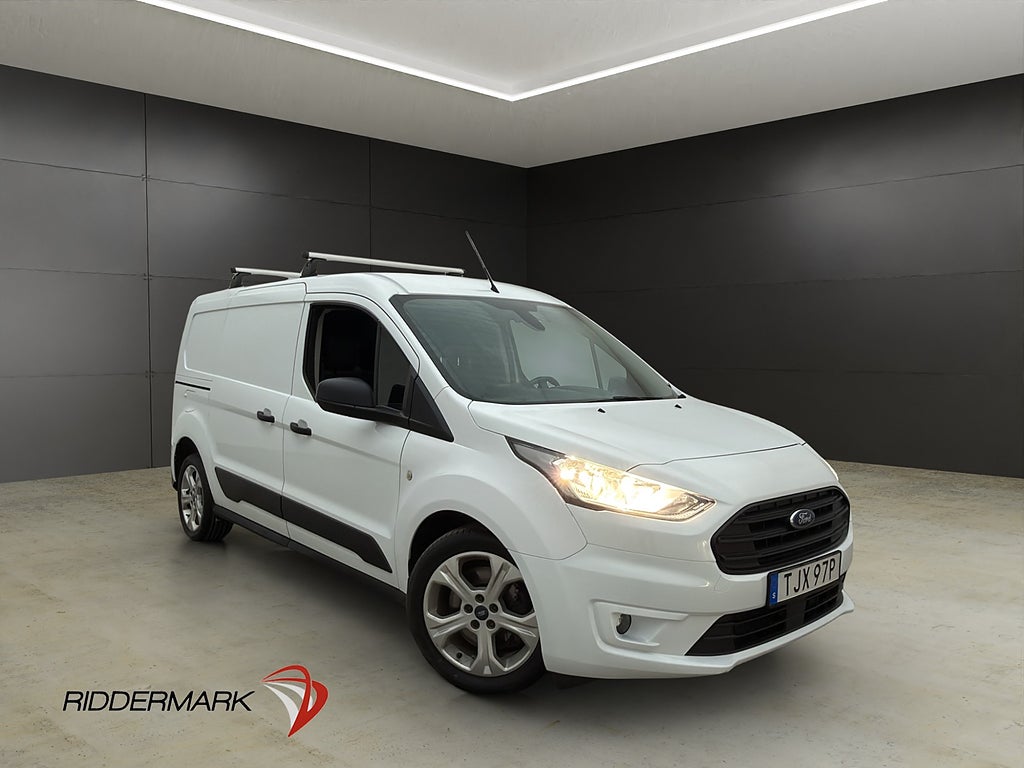 Ford Transit Connect LWB Värmare Drag B-Kamera CARPLAY Moms