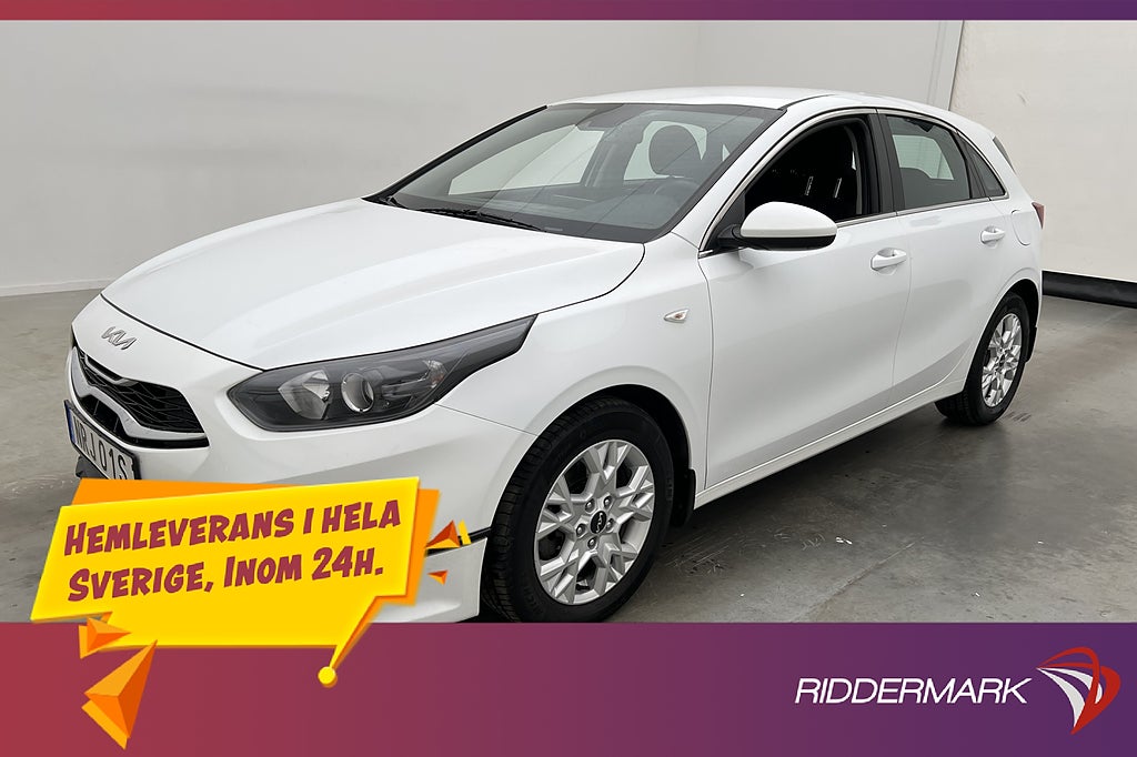 Kia Ceed 1.0 T-GDI 120hk Action Kamera CarPlay Rattvärme