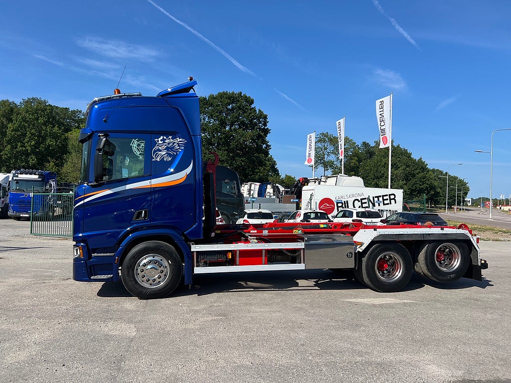 Scania R650 6x2 Lastväxlare, Euro 6