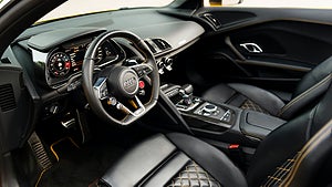 Audi R8 har en 5,2 liters V10-motor. Foto: Collecting Cars 