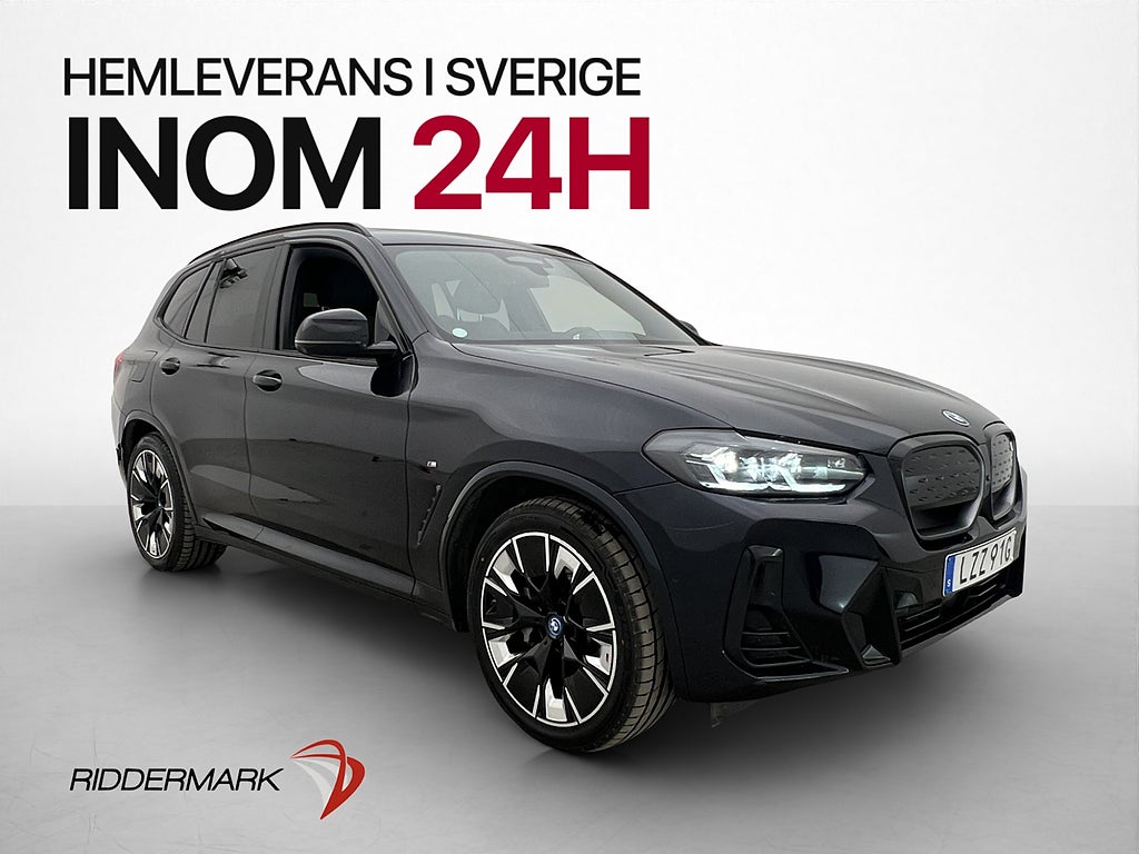 BMW iX3 286hk M-Sport Pano H/K 360° HUD Skinn MOMS