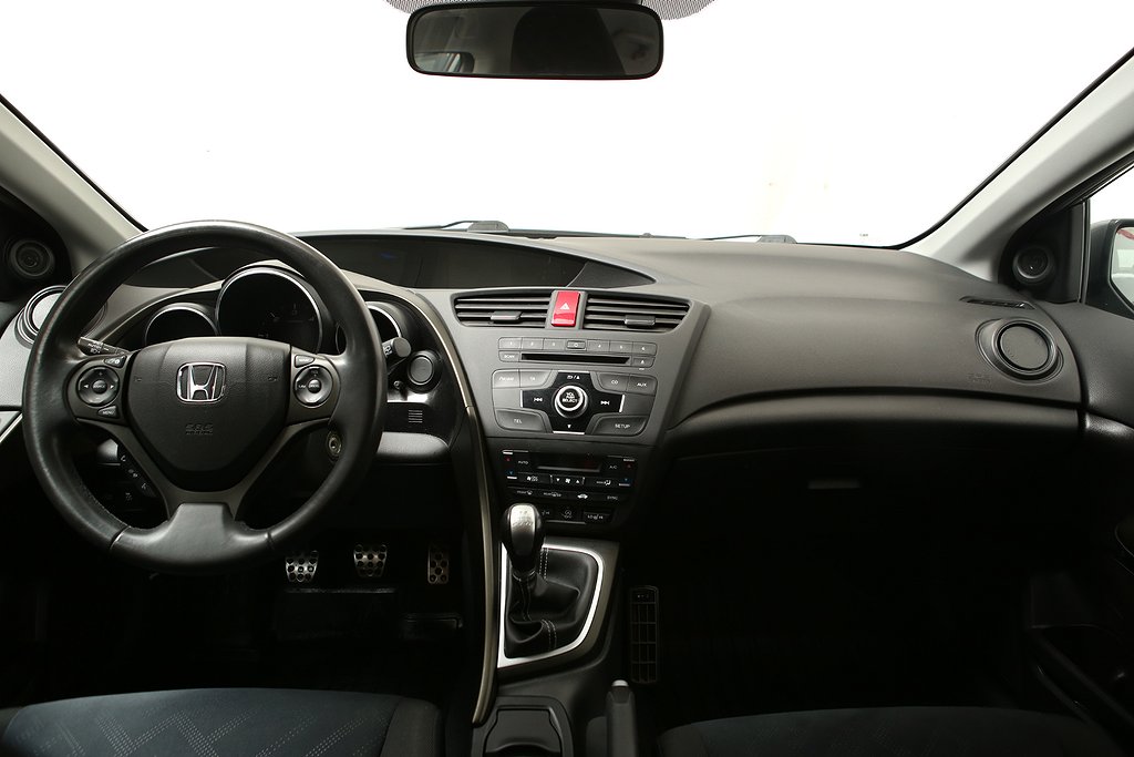 Honda Civic 1,6 i-DTEC 120hk Sport 5D Motorvärmare 2013