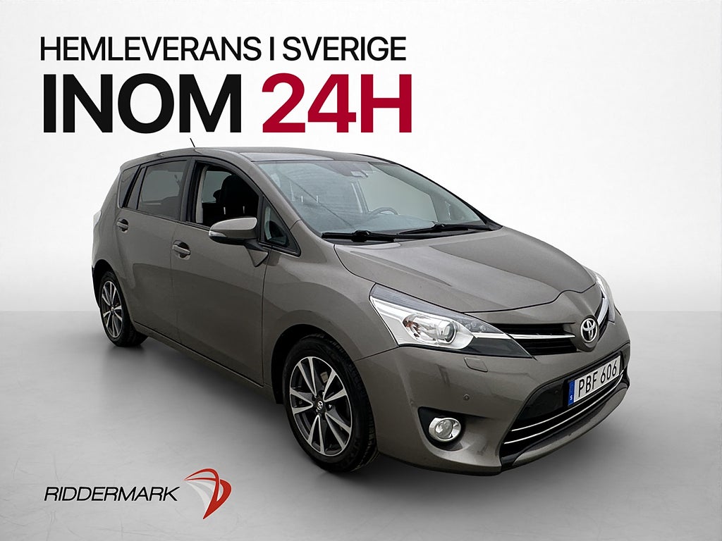 Toyota Verso 1.8 147hk Executive 7-Sits Pano Kamera Drag