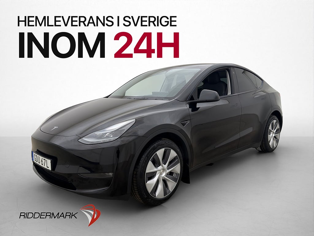Tesla Model Y Long Range AWD 514hk Moms AP Värmepump Drag