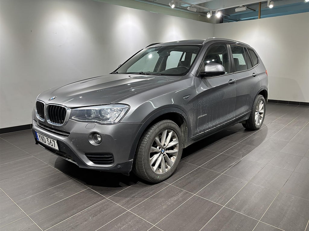 BMW X3 xDrive20d Steptronic 3,95% Navi HiFi Kamera Rattvärme Drag |