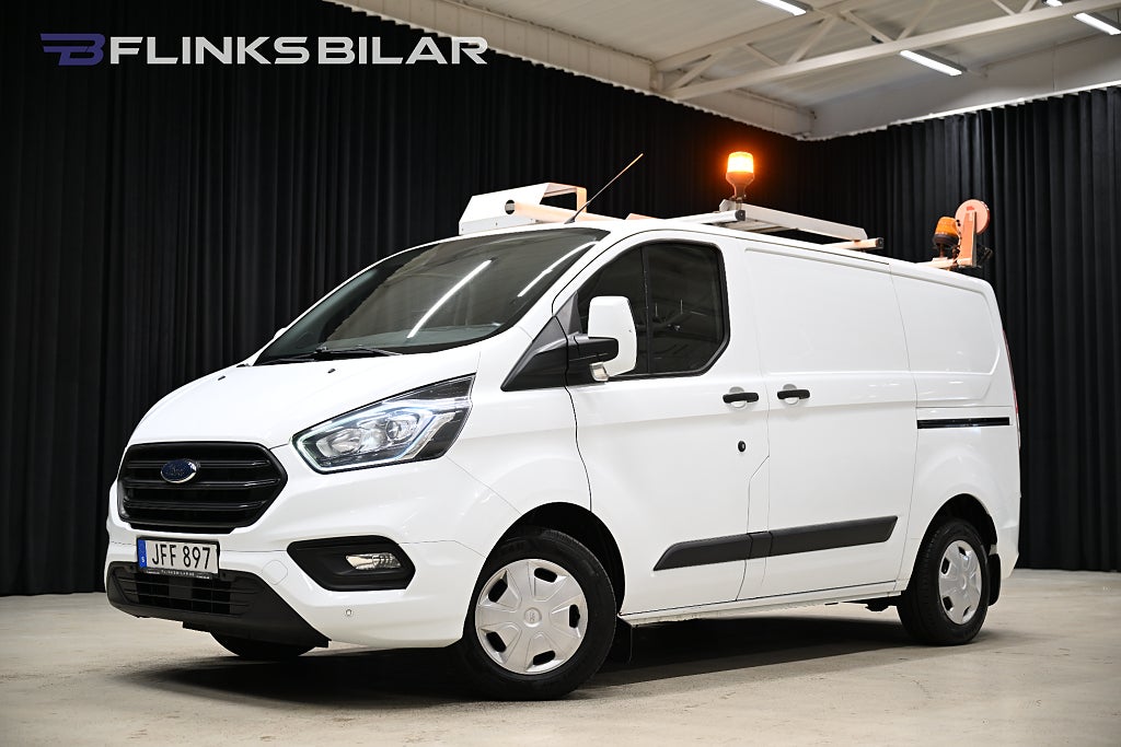 Ford transit Custom 130HK Servicebil|Dubbeldörr|Inredd|NyKamrem|Moms