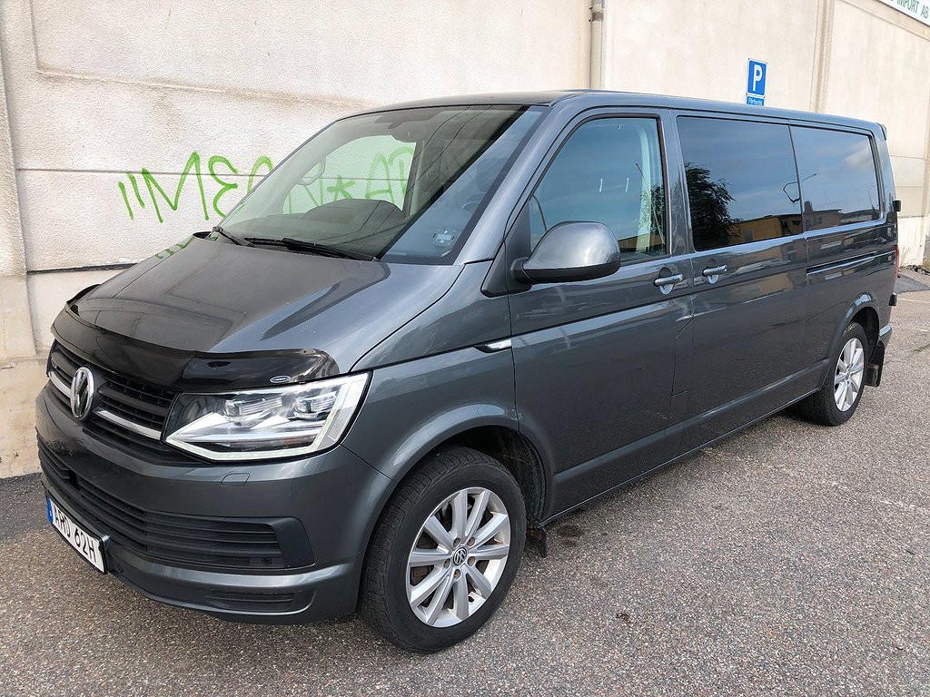 Volkswagen Transporter Kombi 5-sits 2.0 TDI 4M Eur6 drag SoV
