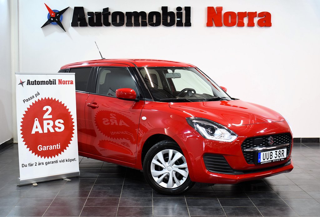 Suzuki Swift 1.2 83hk Hybrid Comfort LED 2-års garanti Eu6