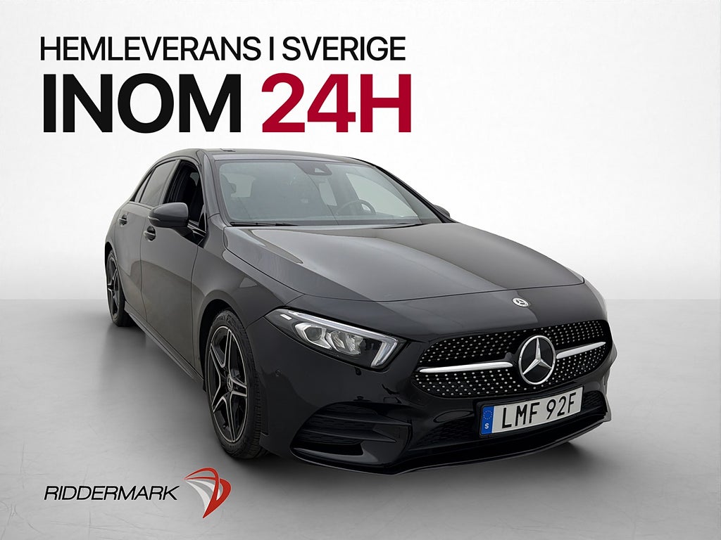 Mercedes-Benz A 180 AMG Line 136hk Kamera Widescreen Navi