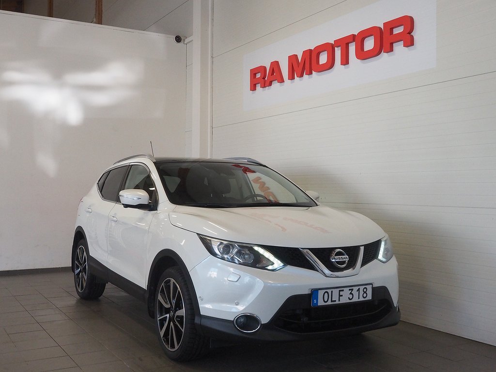 Nissan Qashqai 1.5 dCi | Tekna | Drag | 360º | Pano | M-Värm