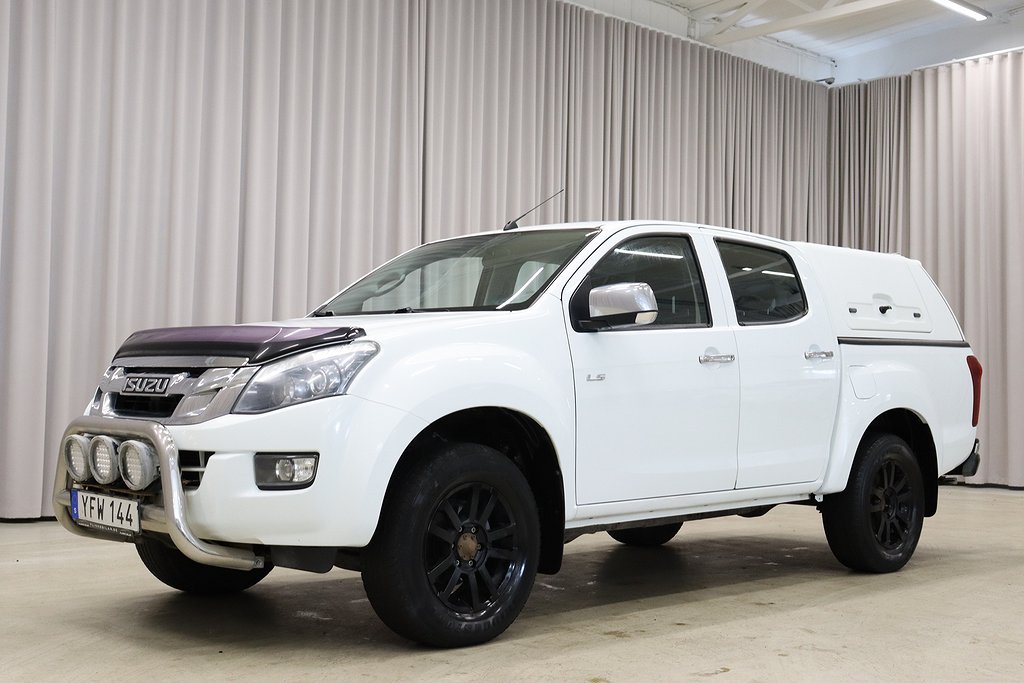 Isuzu D-Max 163HK Automat Kåpa Drag Värmare 1Ägare Leasebar