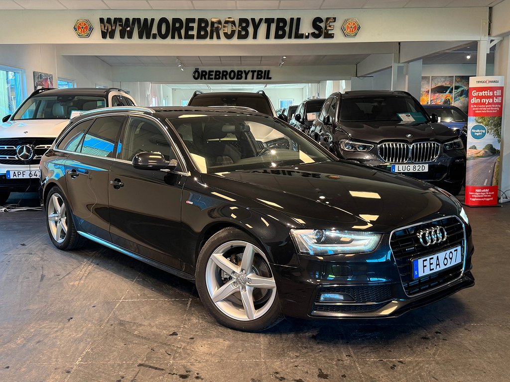 Audi A4 Avant 2.0 TDI DPF quattro Aut S Line Drag Värmare 