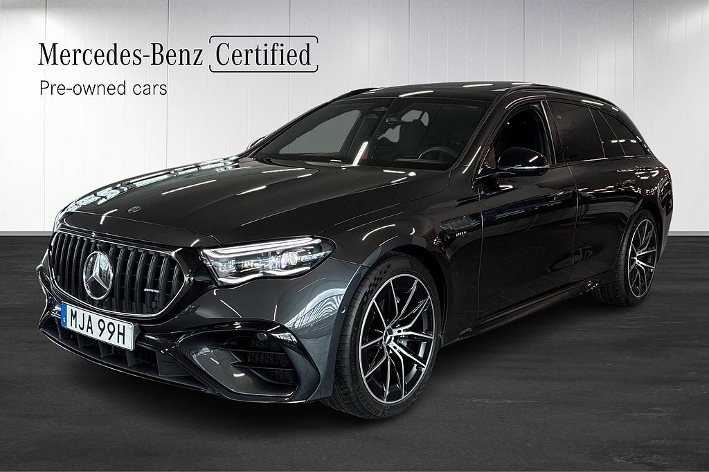Mercedes-Benz E53 HYBRID 4MATIC DRAG PANORAMA SKALSTOLAR BURMESTER 360°