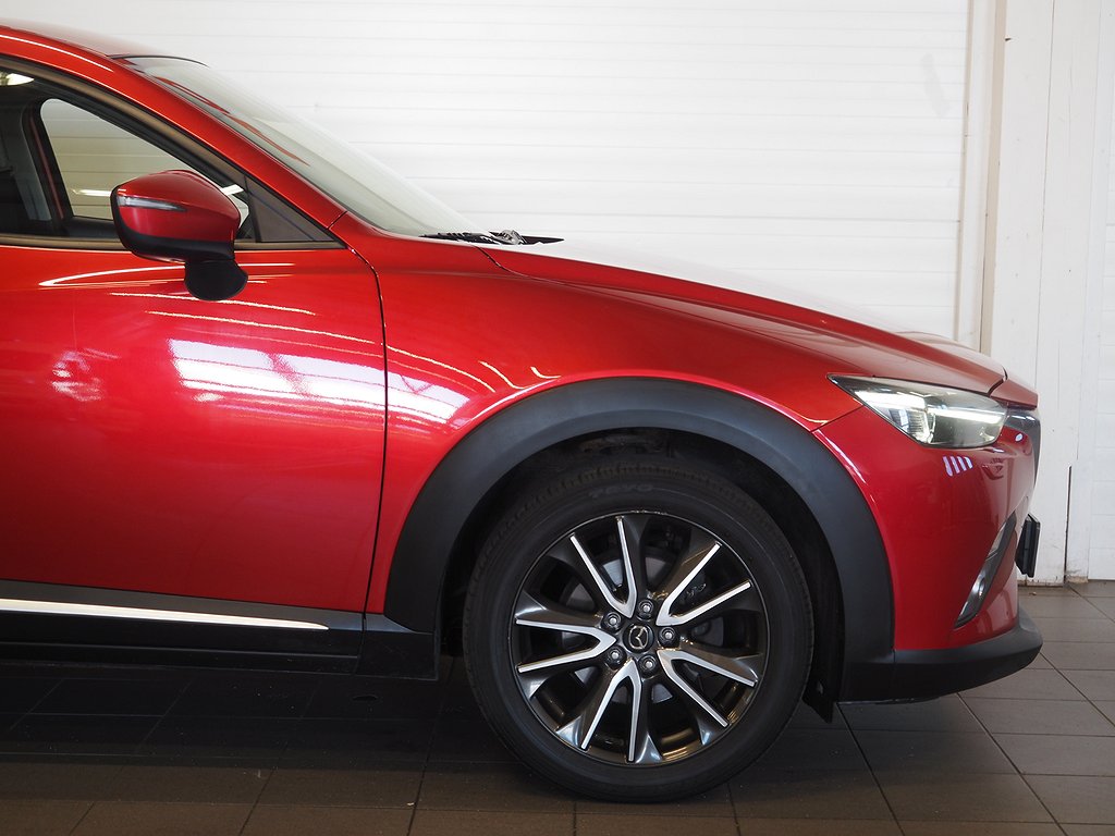 Mazda CX-3 2.0 SKYACTIV-G 120hk Optimum Navi Kamera Skinn 2015