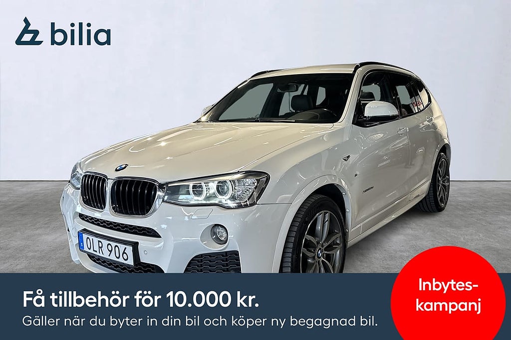 BMW X3 Xdrive M Sport Dragkrok PDC Navi