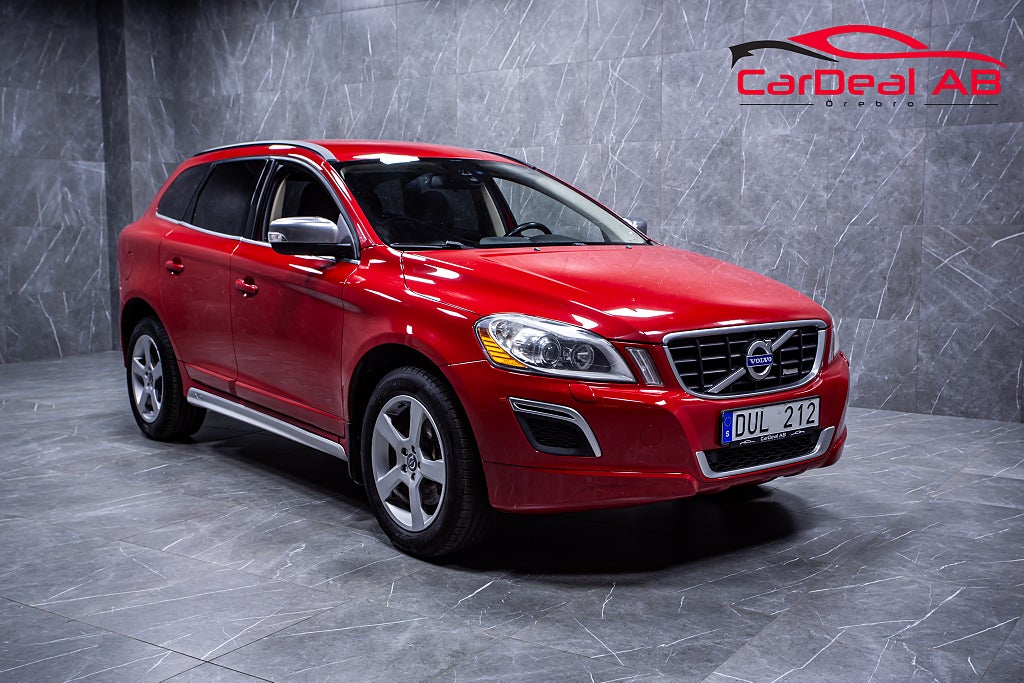 Volvo XC60 D5 AWD 205hk Geartronic R-Design Värmare Skinn Drag PDC