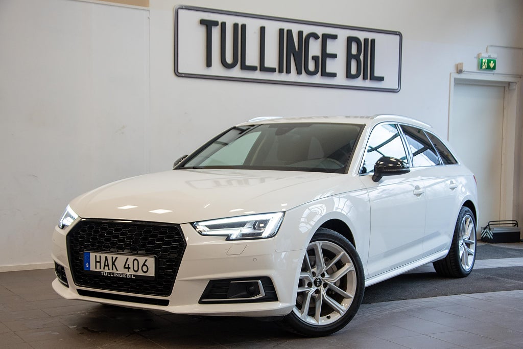 Audi A4 Avant 2.0 TDI Q 190HK Värmare Dragkrok P-Sensorer 