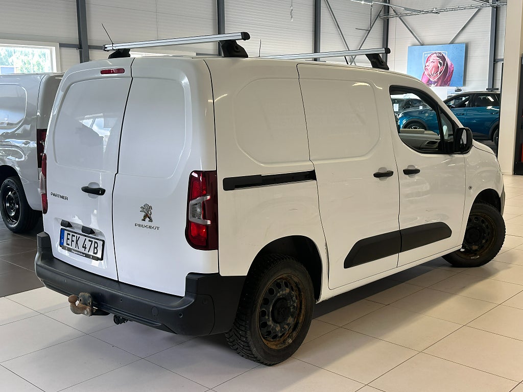 Peugeot Partner 1.5 L1 BlueHDi 3-sits 100hk Dragkrok thumbnail