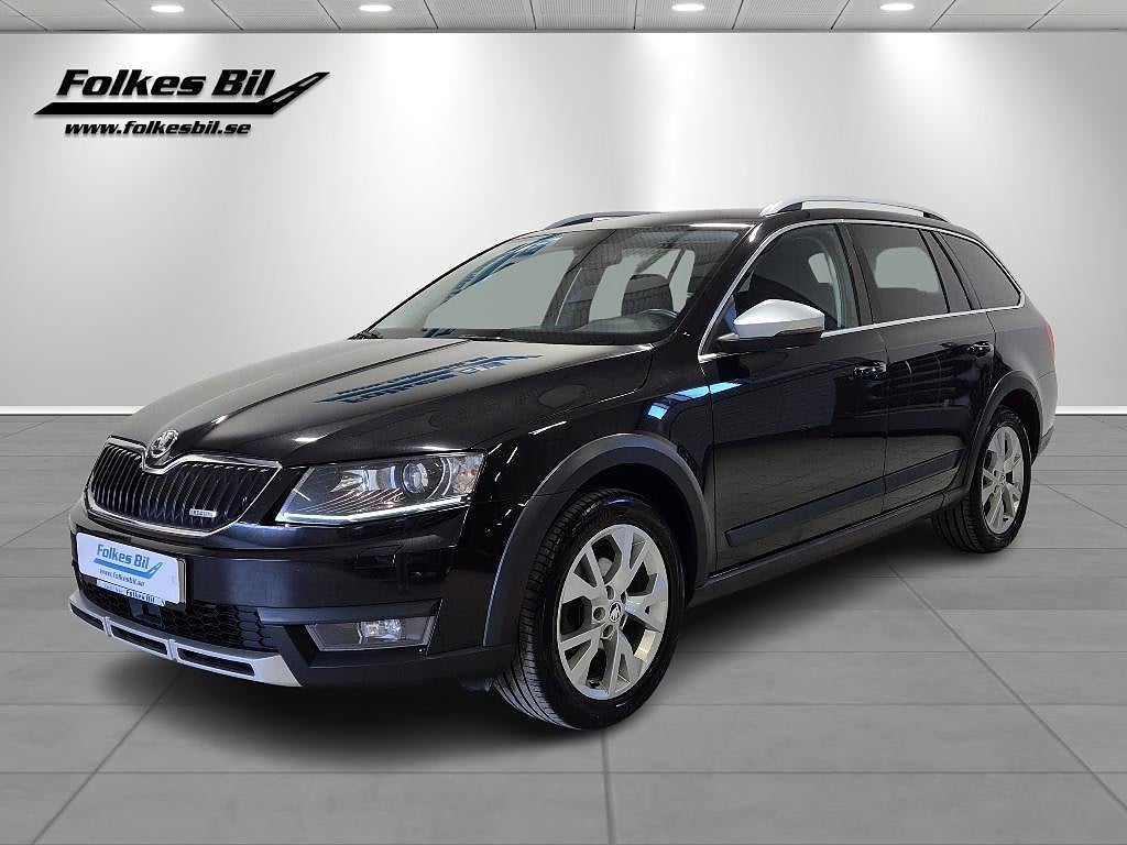 Skoda Octavia Scout 2.0 TDI 150 hk 4x4 Parkv Vhjul Drag