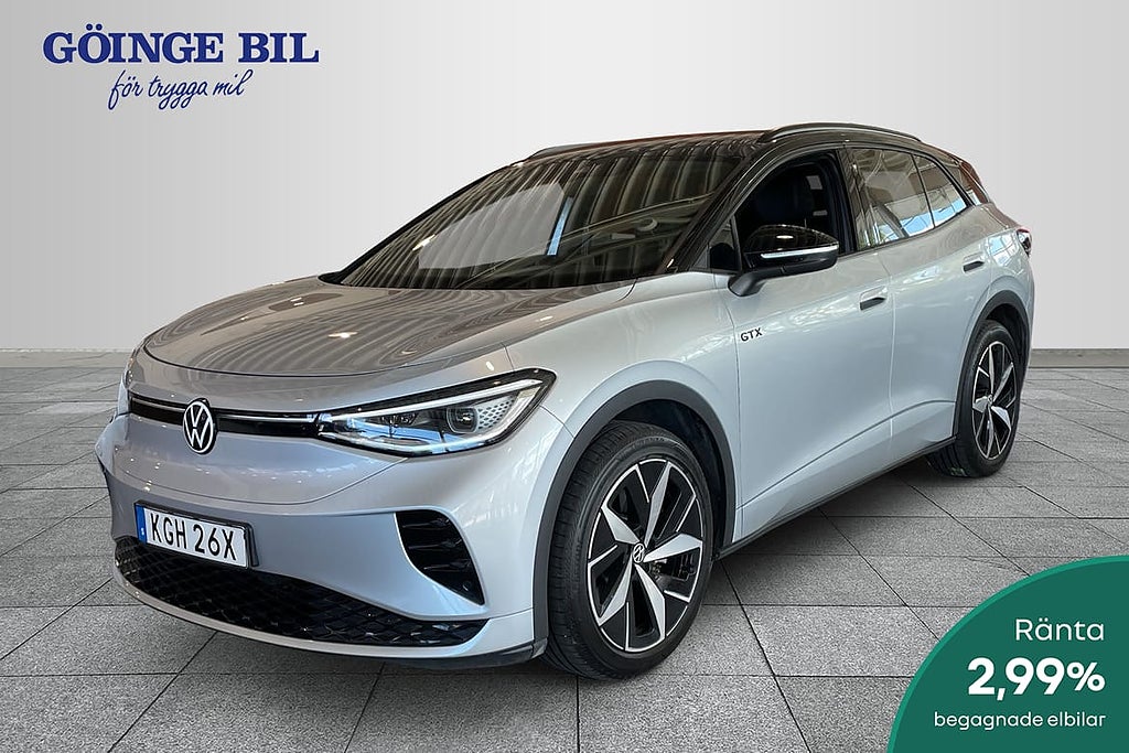 Volkswagen ID.4 GTX 4M/ Pano/ Drag/ Design+/ Komfort/ IQ Light/ Infotainment-pkt