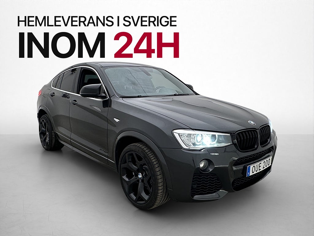 BMW X4 xDrive35d 313hk M Sport Taklucka Navi H/K Kamera