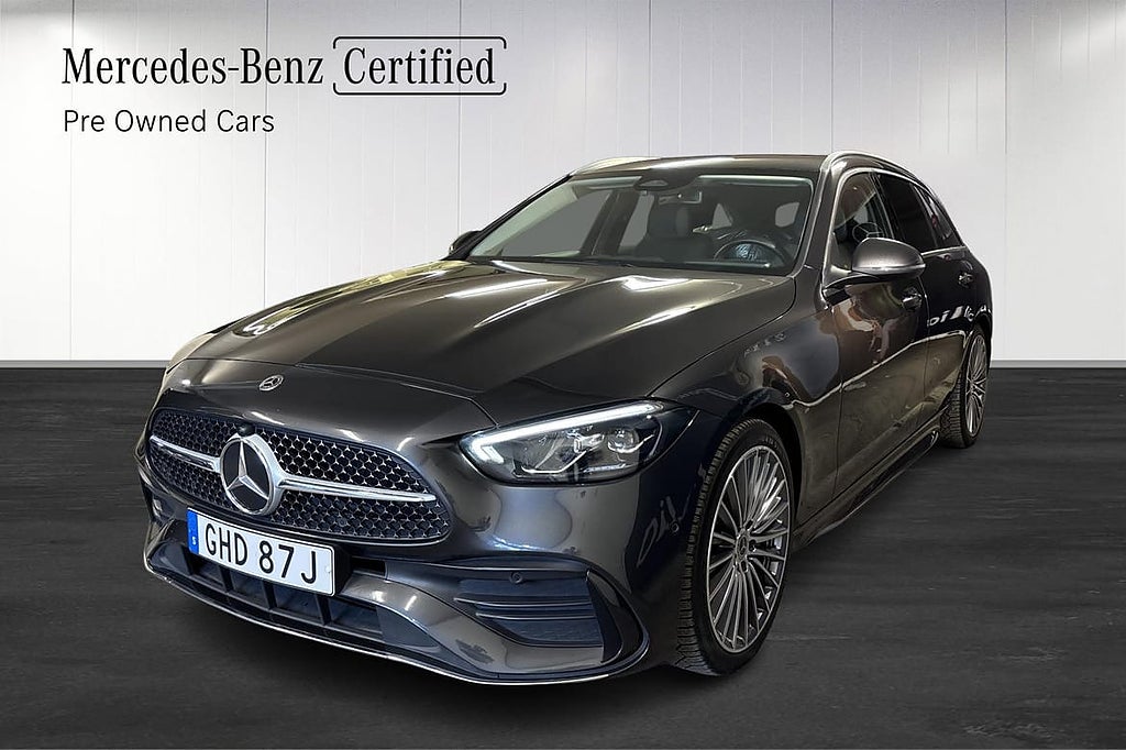 Mercedes-Benz C 220D Kombi 4Matic AMG/Värmare/Drag