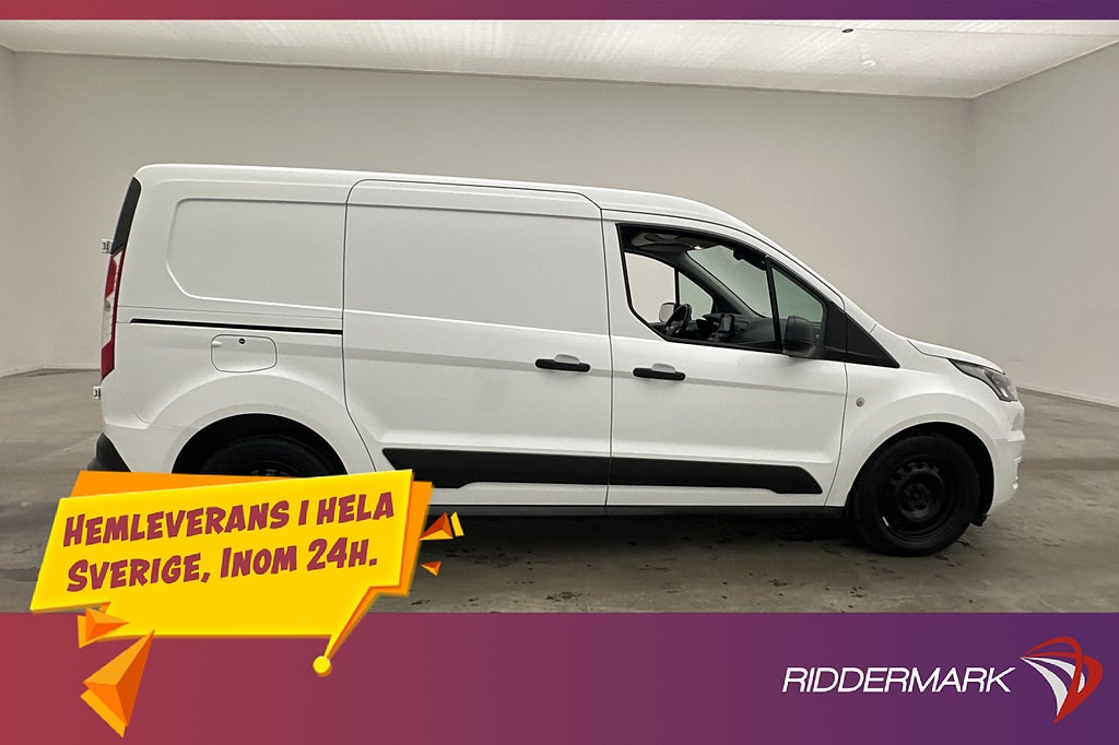 Ford Transit Connect LWB Värmare Drag CARPLAY B-Kamera Moms