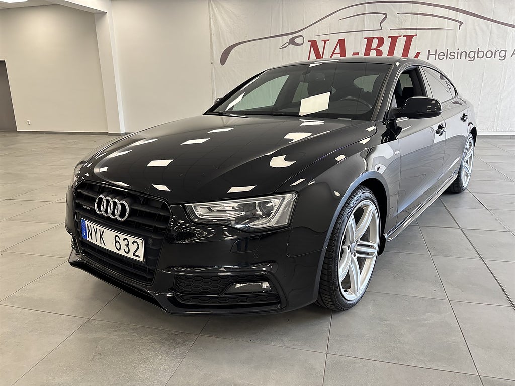 Audi A5 Sportback 2.0 TDI DPF quattro S Tronic, 177hk
