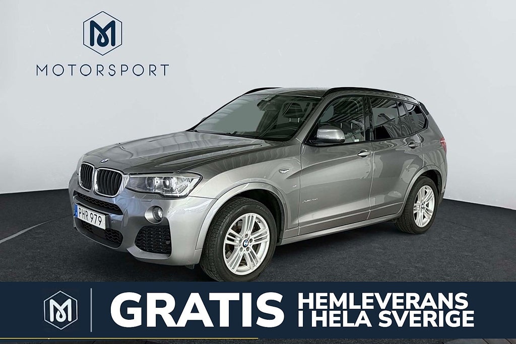 BMW X3 xDrive20d M Sport DRAG Backkamera Pano H/K Adaptiv-fart