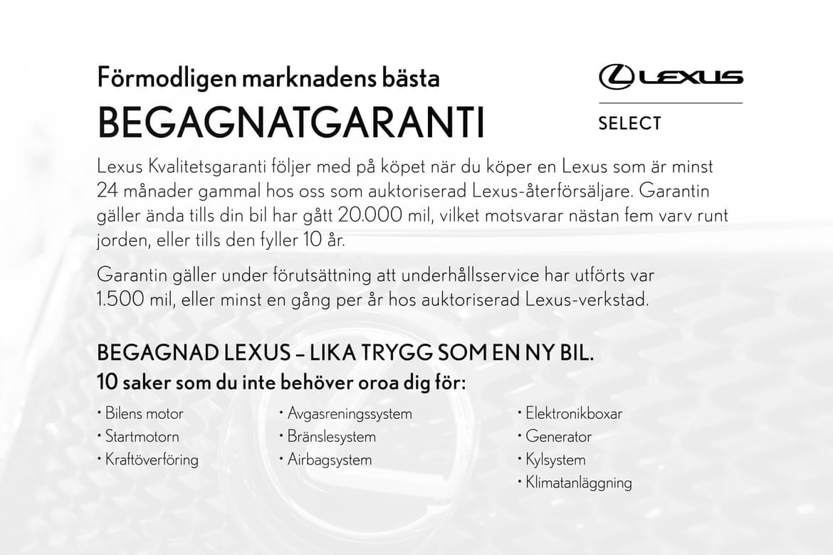 Lexus UX 250H F SPORT DESIGN NY SERVAD 2024, bild 2/50