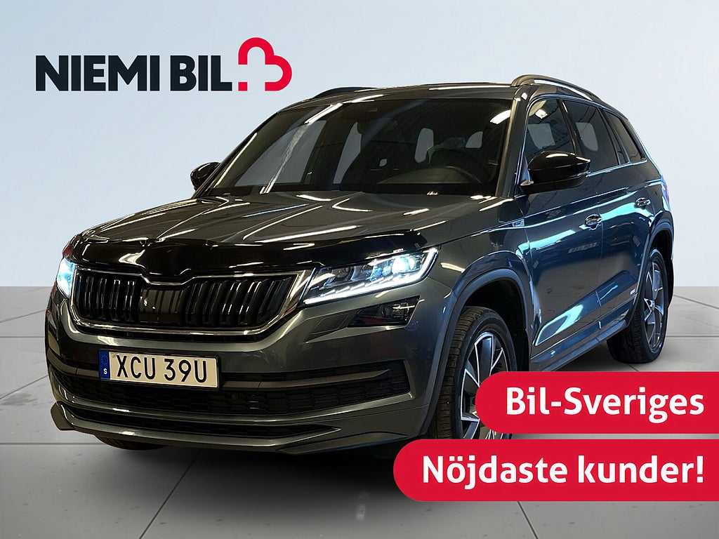 Skoda Kodiaq 2.0 TSI Businessline, S-Line Drag/360/P-Värm/Canton/S&V