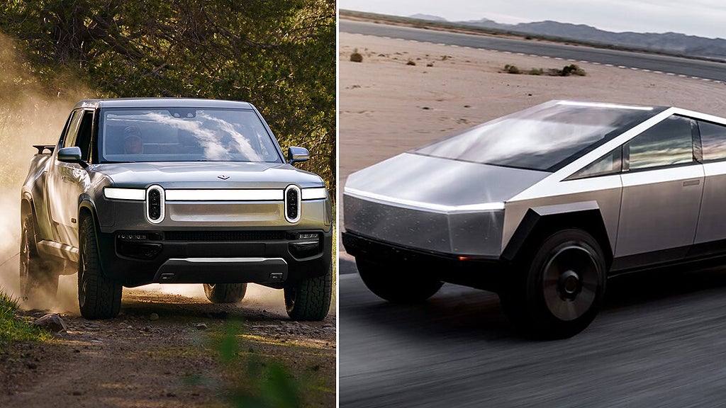 Elbilsjätten Tesla stämmer konkurrenten Rivian.