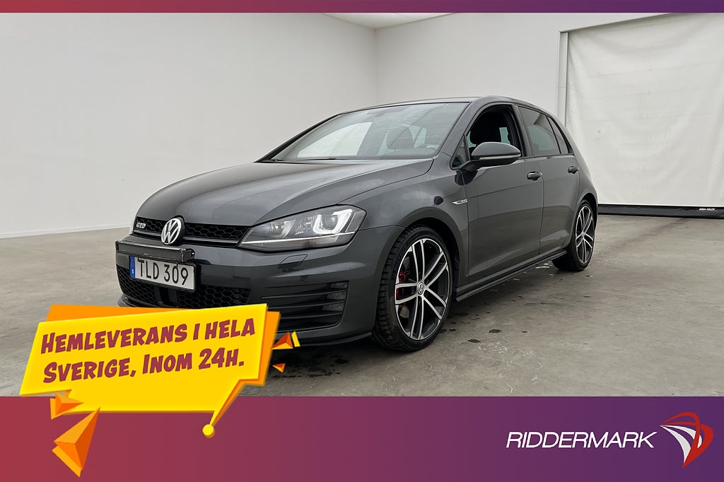 Volkswagen Golf GTD TDI 184hk Dynaudio Drag Värmare Kamera