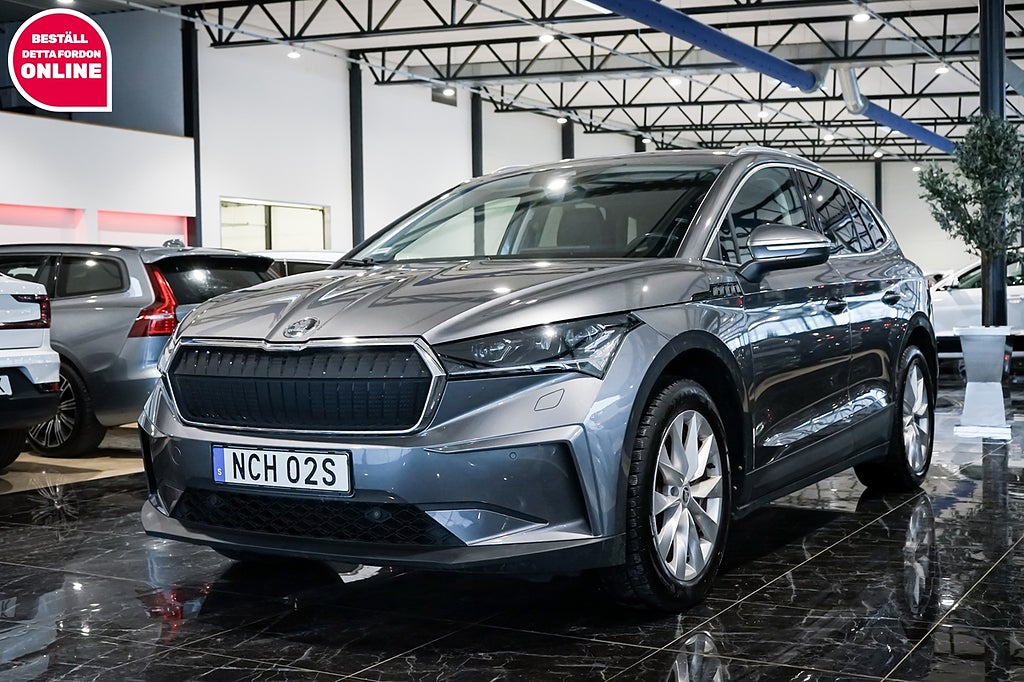 Skoda Enyaq iV 80 iV80 Dragkrok Backkamera 204hk Navigator