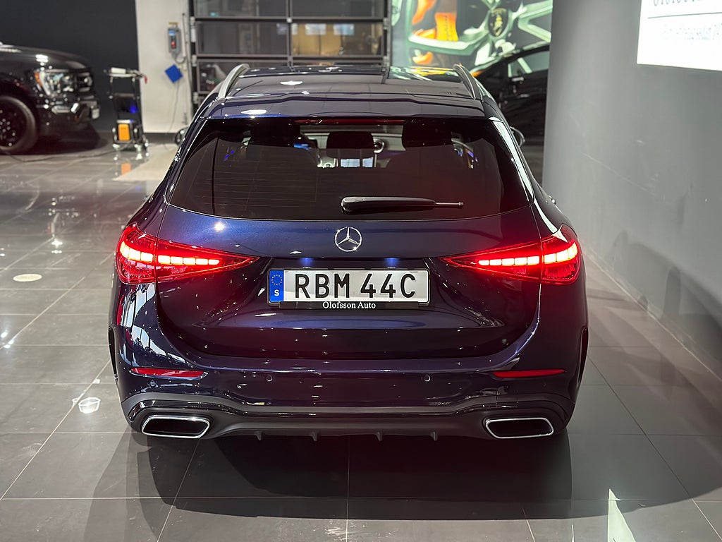 Mercedes-Benz C 220 d AMG Läder Värmare Drag Kombi - bild 5