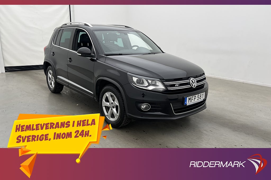 Volkswagen Tiguan TDI 4M 184hk R-Line Pano Värm Kamera Drag