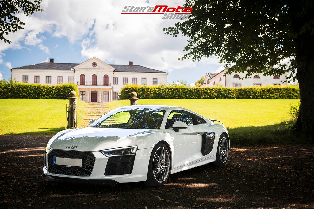 Audi R8 V10 plus 5.2 V10 AWD 610Hk Ceramic Titan Carbon