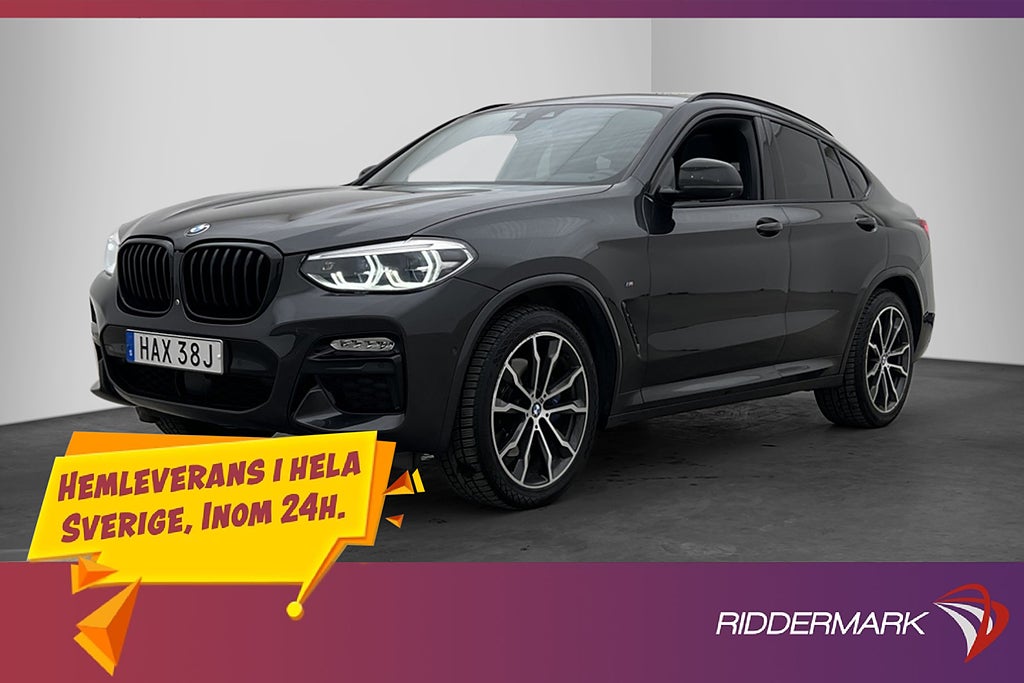 BMW X4 M40i Innovation Edition Pano H/K HUD Värmare 360 Drag