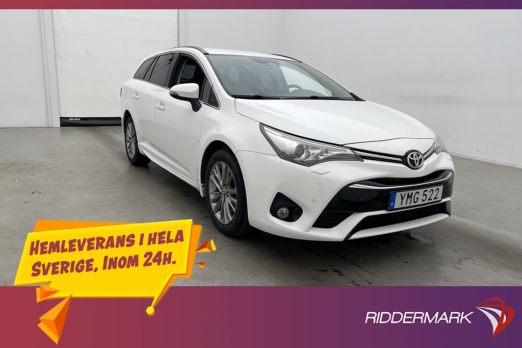 Toyota Avensis 2.0 D-4D 143hk Active Backkamera 2 Brukare