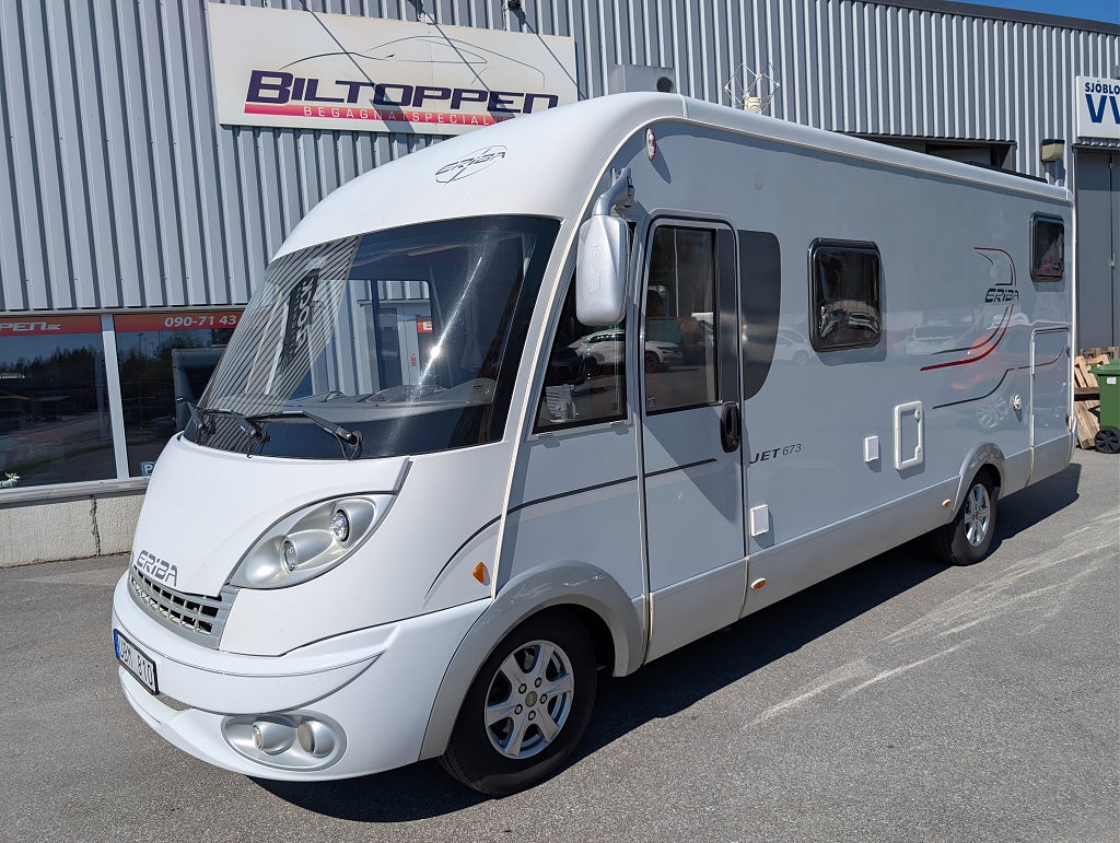 Hymer Ducato Maxi Eriba Jet 673 Multijet 160 / Markis / AC / TV / Drag