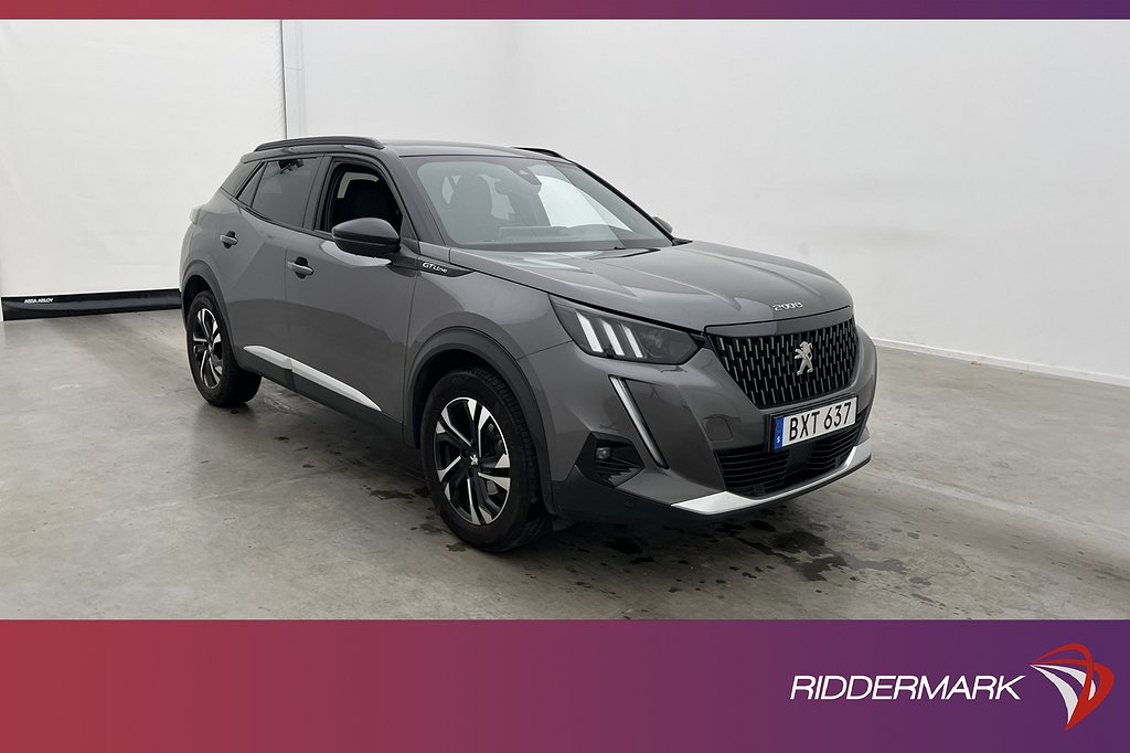 Peugeot 2008 1.2 PureTech 130hk GT-Line Cockpit Kamera Navi