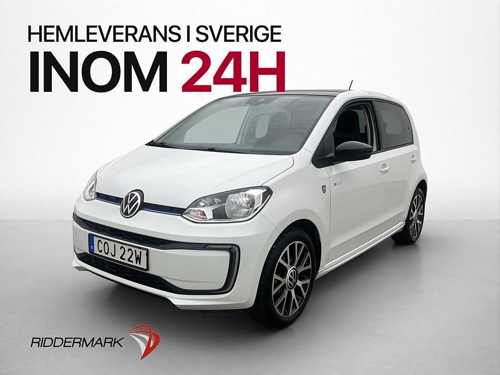 Volkswagen UP! 83hk Backkamera P-sensor Bluetooth Farthållar