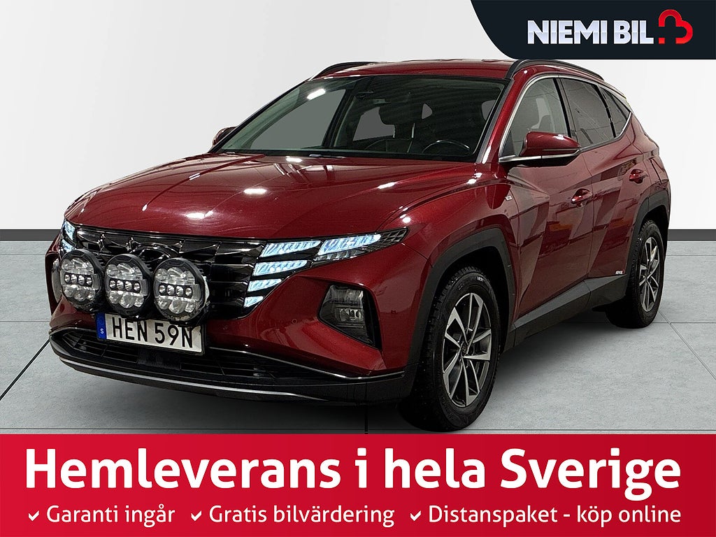 Hyundai Tucson 1.6 T-GDI 4WD DCT Drag Kamera Navi Skinn Rattvärme Psens S&Vdäck