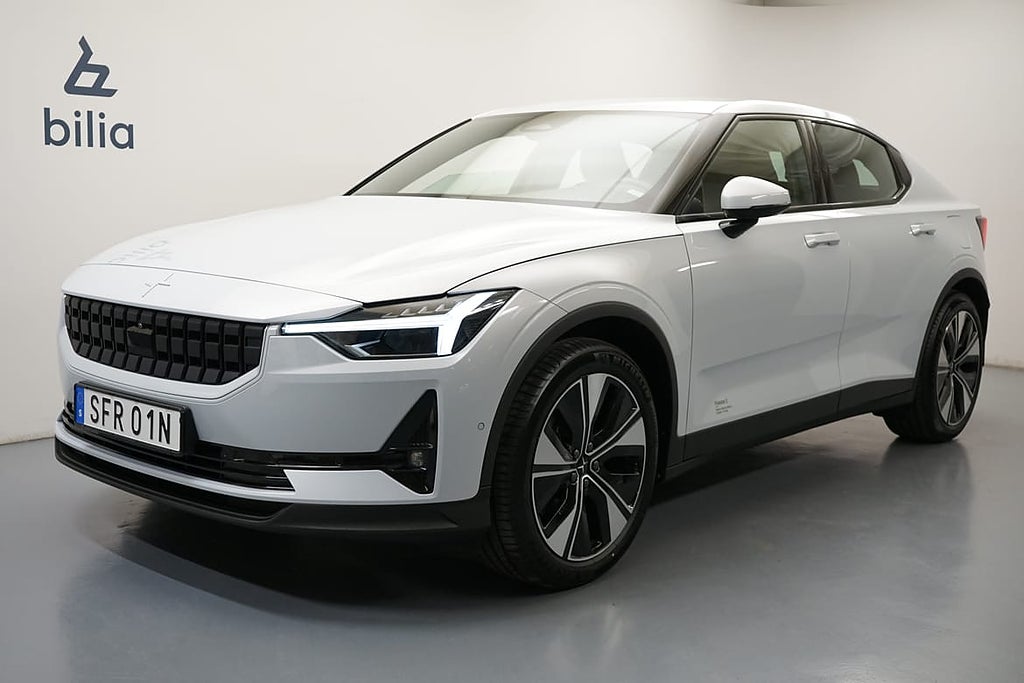 Polestar 2 Long range Single motor 78kWh, Dragkrok, Navig...