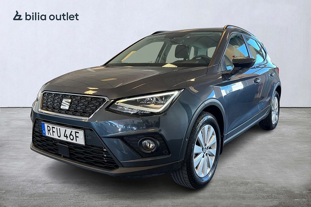 Seat Arona 1.0 TSI Style 110hk P-assist CarPlay Adapt. farthållare