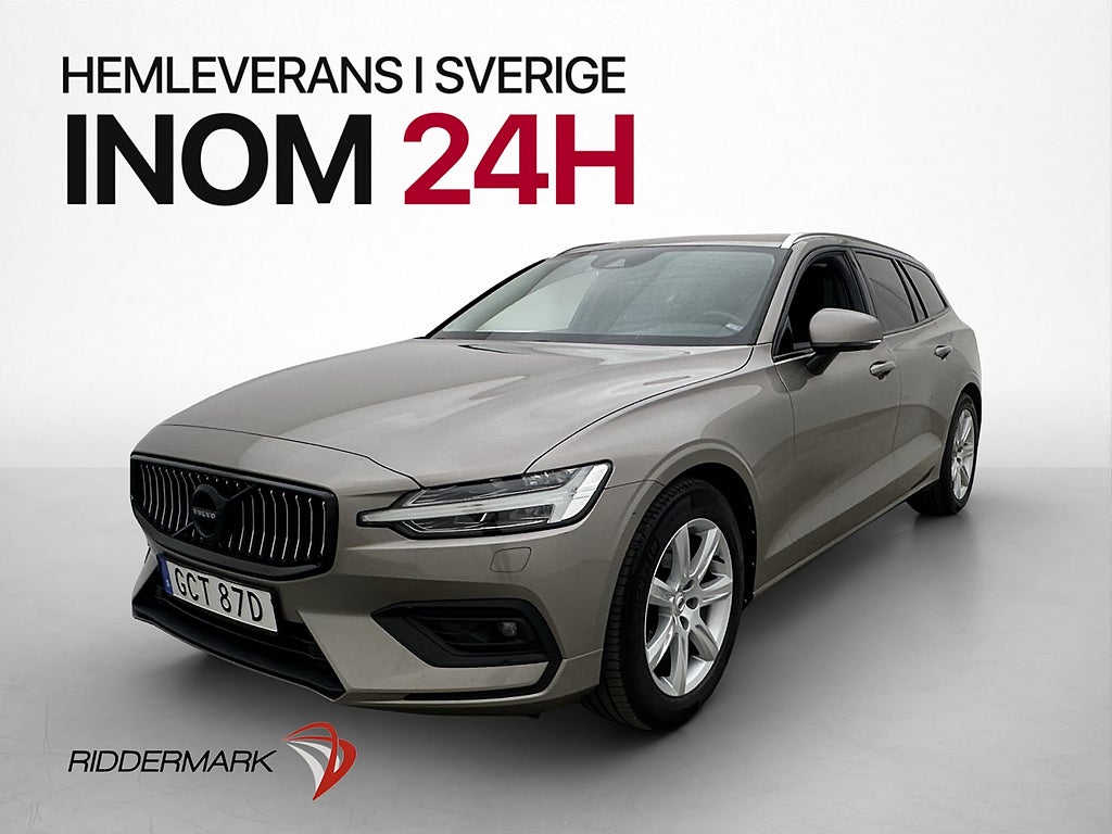 Volvo V60 D4 AWD 190hk Inscription D-Värmare Skinn Drag