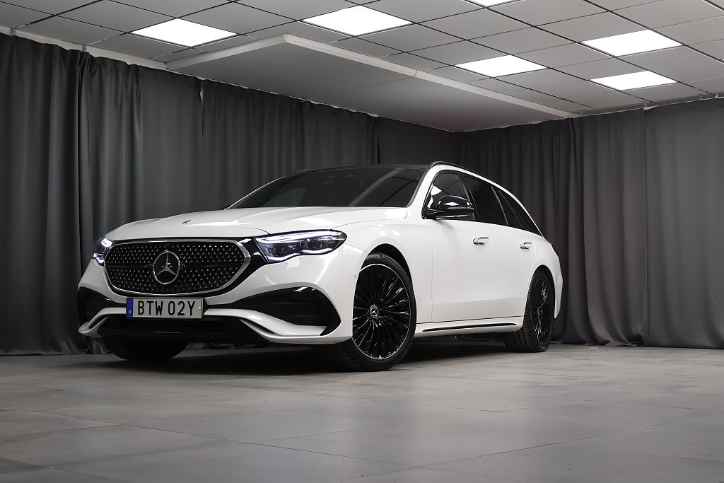 Mercedes-Benz E 220 d 4MATIC AMG Premium Burmester Värmare Pano MOMS 