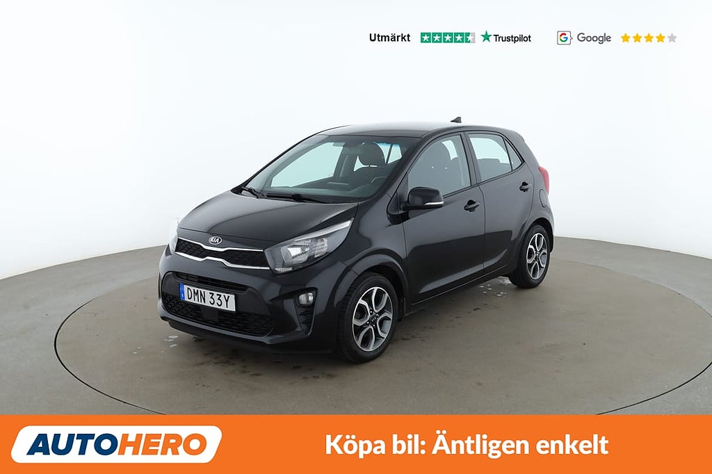 Kia Picanto 1.0 MPI Advance / Backkamera, CarPlay, Rattvärme